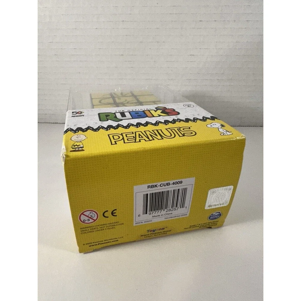The Official Rubik’s Cube PEANUTS 3 Challenge 2025